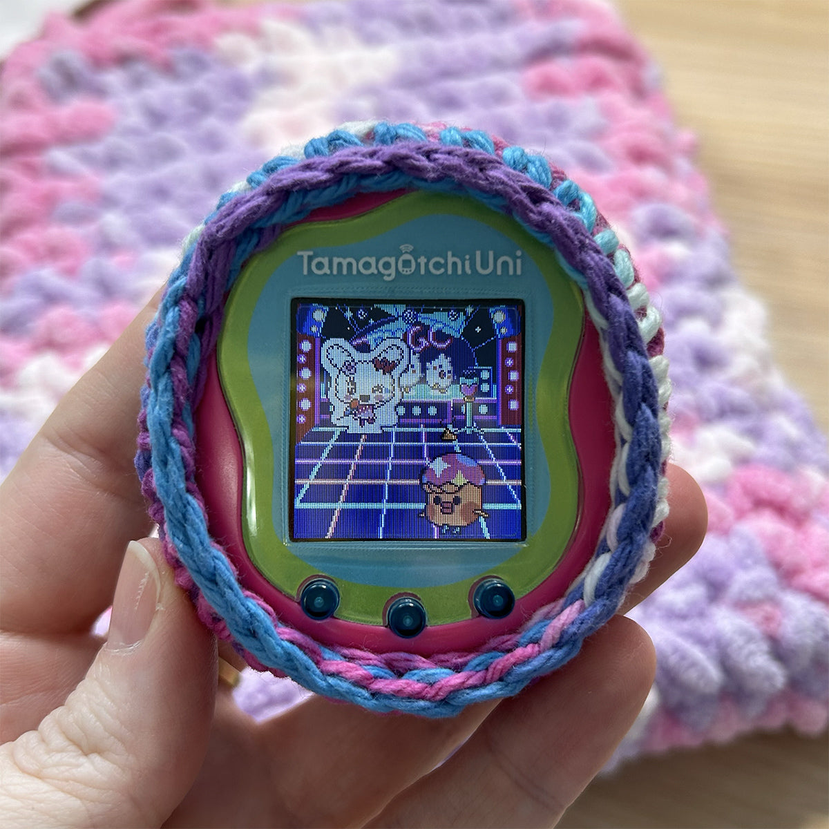 Tamagotchi Uni CASE ✩ Purple Multi Colour